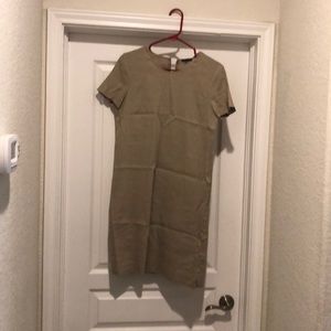 Theory tan dress. Bought on Shopbop.